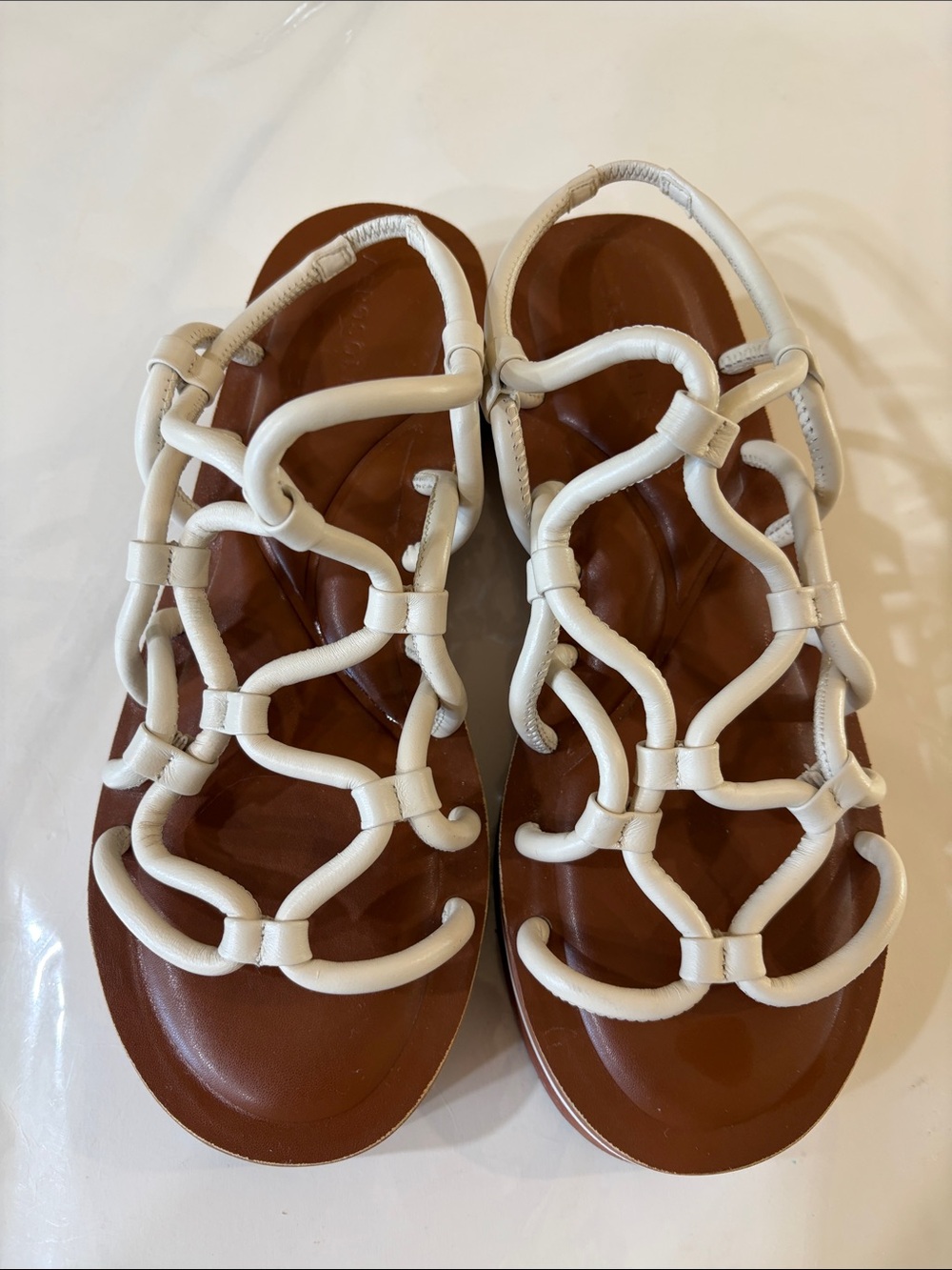 AEROSOLES cream Slingback Sandal